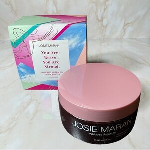 Josie Maran Whipped Argan Oil Body Butter 8oz NEW Shea Butter, Avocado, Tea‎ *